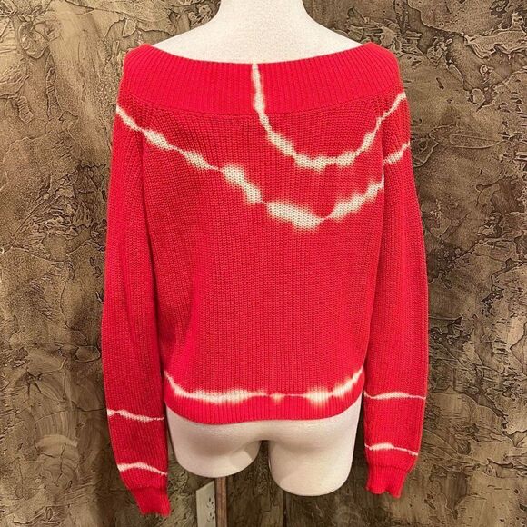 Gilded Intent from The Buckle Long Sleeve off shoulder Pullover Sweater Size XS - Picture 2 of 3